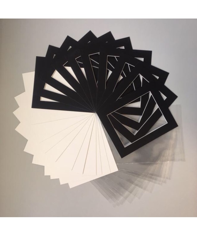 Mount Kits 12” x 10” to fit 10” x 8”  Black 10 Pack